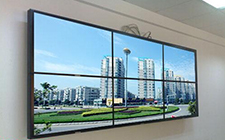 金工46寸液晶拼接屏應用某城市規劃館
